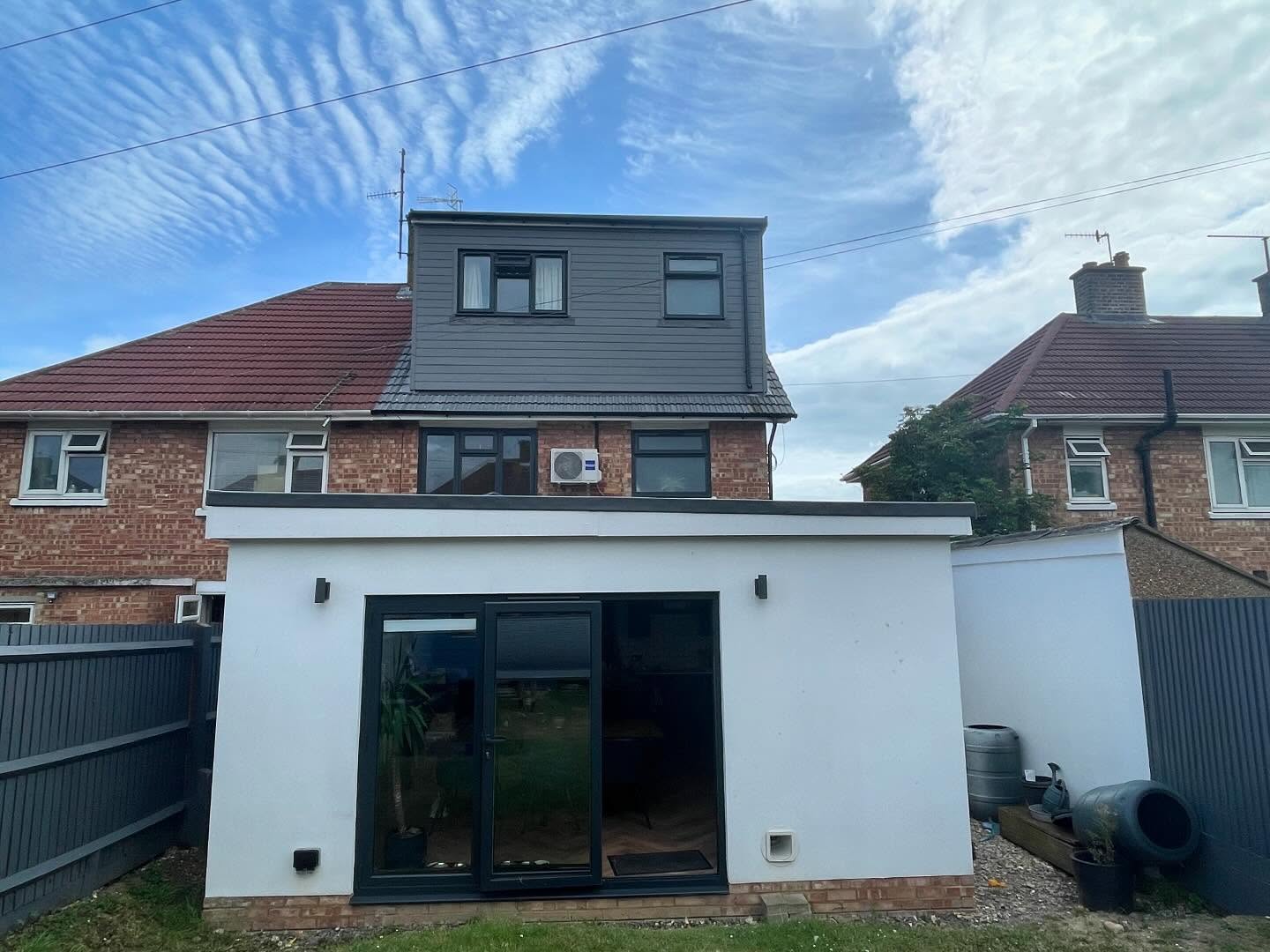 Rear dormer & single-storey extension