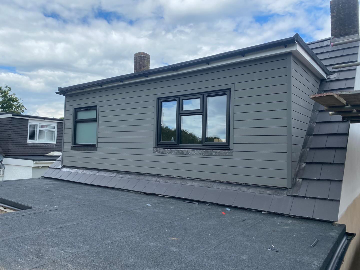 Finished clad dormer