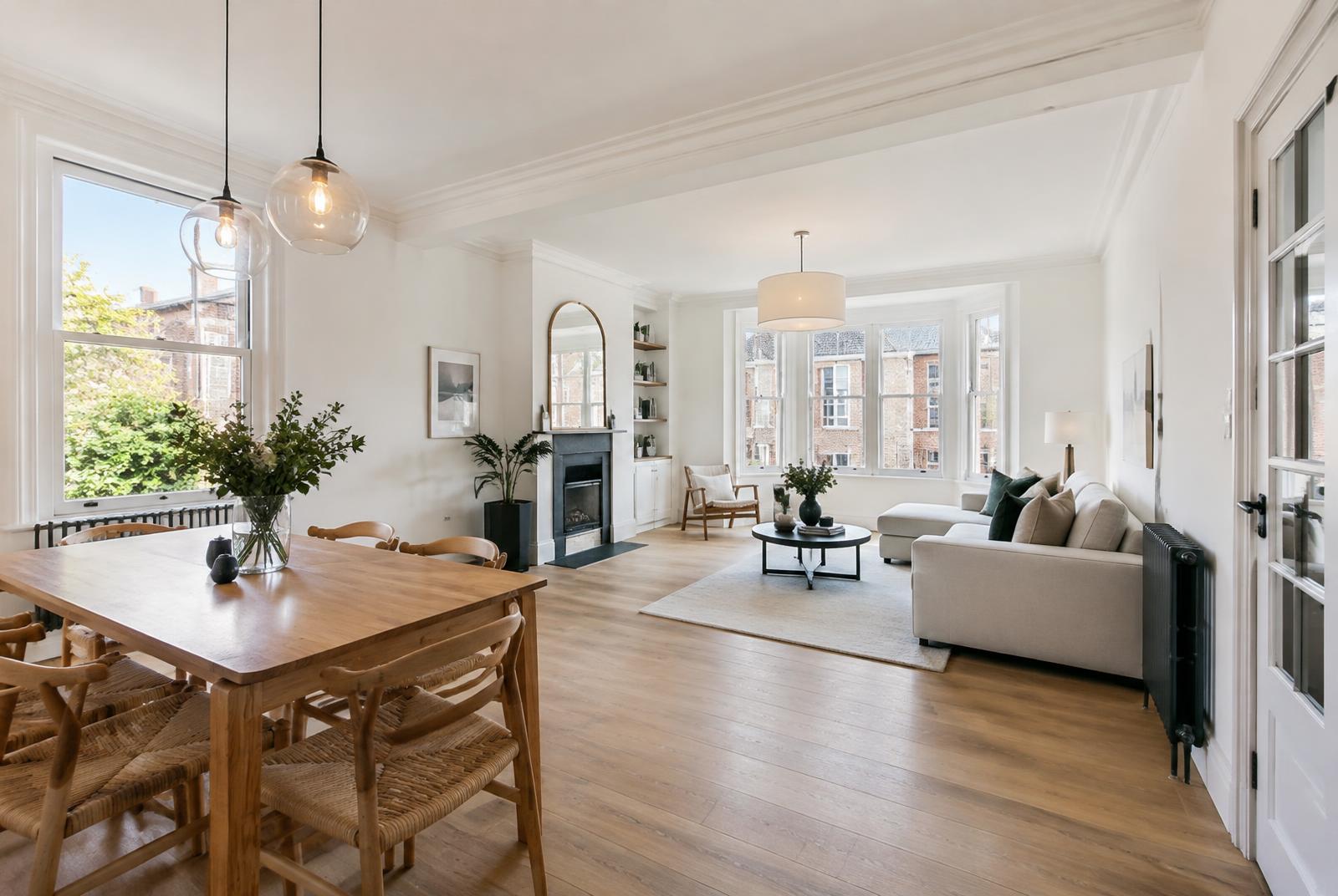 Period living room refurbishment
